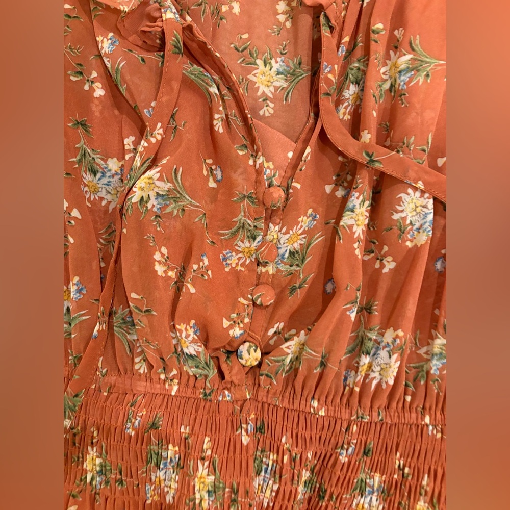 Floral Midi Dress - Picture 6 of 8